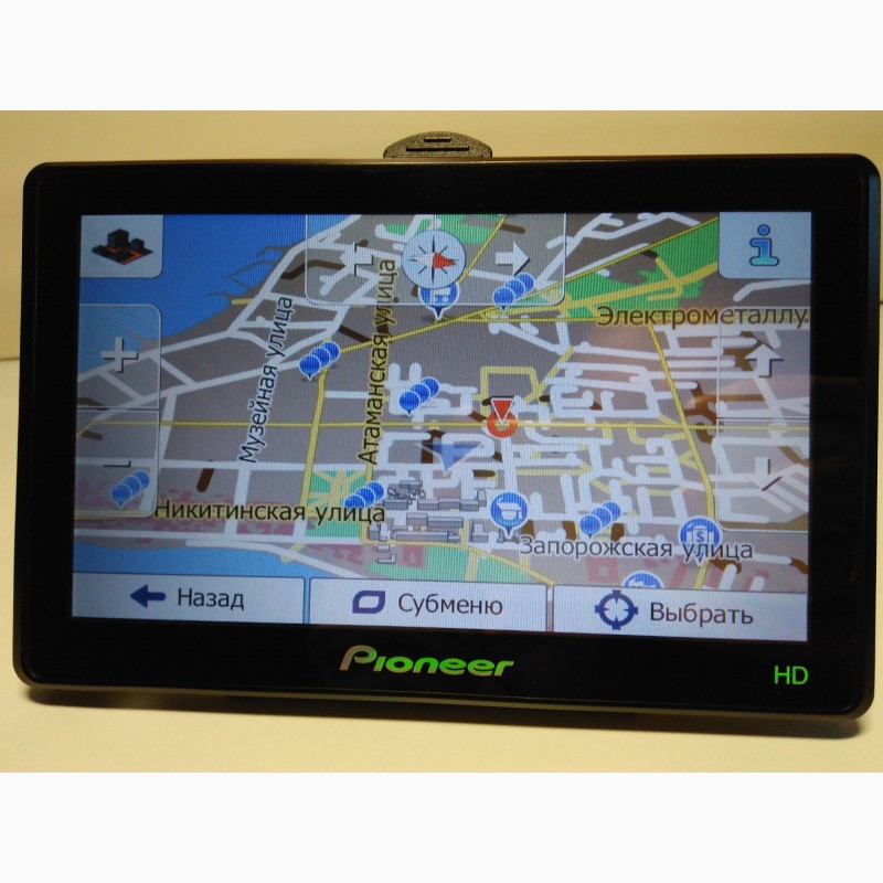 Фото 6. GPS навигатор Pioneer HD с картами Украины и Европы (IGO, Navitel)
