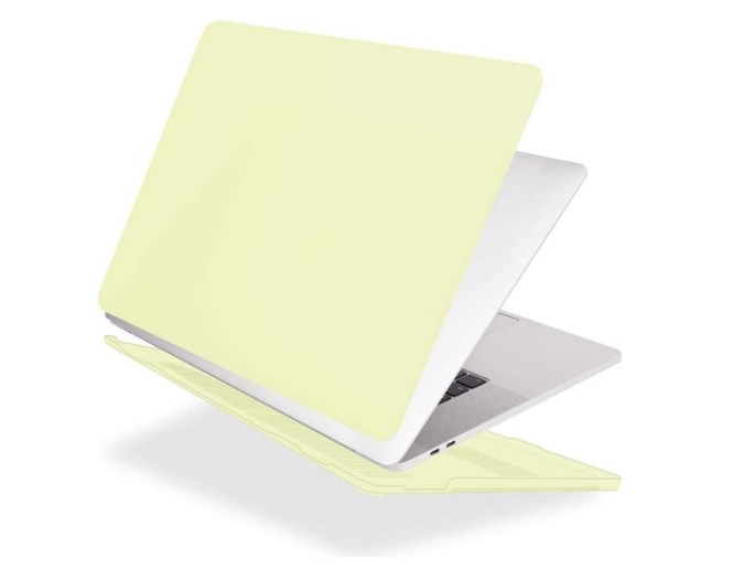 Фото 3. Cream case Накладок пластик на MacBook Air 13.3” New Накладка STR Matte Cream Hard Shell