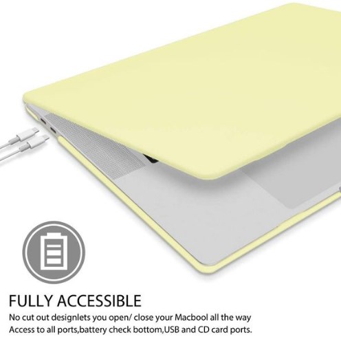 Фото 4. Cream case Накладок пластик на MacBook Air 13.3” New Накладка STR Matte Cream Hard Shell