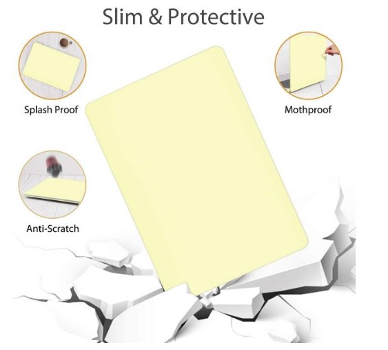 Фото 5. Cream case Накладок пластик на MacBook Air 13.3” New Накладка STR Matte Cream Hard Shell