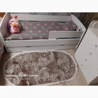 Кровать Kиндер Кул детская кровать с бортиком съемным Доставка Бесплатная