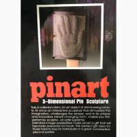 Забавная игра Pinart 3D Сувенир экспресс-скульптор Гвоздики 3D игрушка Pinart Отпечаток