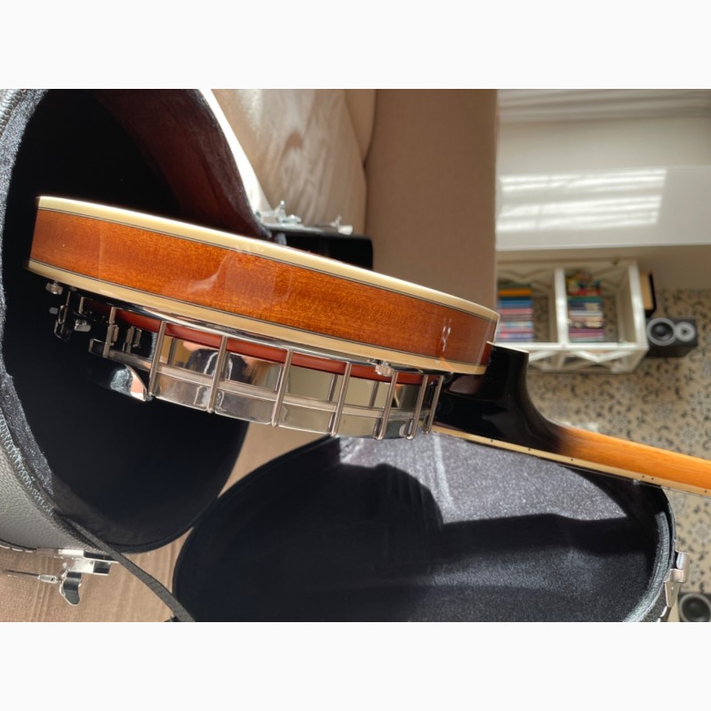 Фото 7. Ibanez B200 Banjo 5-струнная резонаторное банджо. Новый. С кофром, есть когти и струны