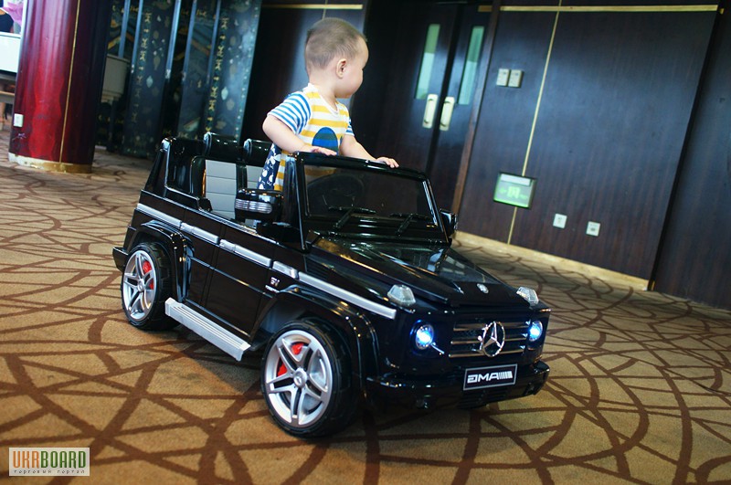 Фото 3. Детский электромобиль Mercedes AMG G55 BLACK