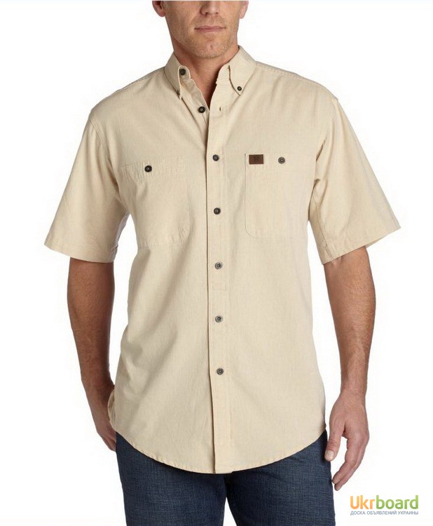 Фото 5. Джинсовые рубашки с коротким рукавом Wrangler (США)