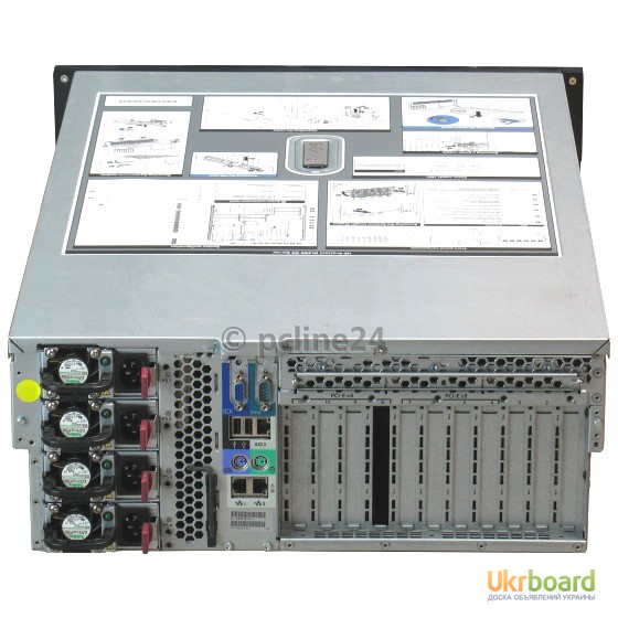 Фото 2. Продам сервер HP ProLiant DL580 G5 (4xXeon E7340 2.40GHz / FB-DIMM 16Gb / 2x147GB / 4PSU)