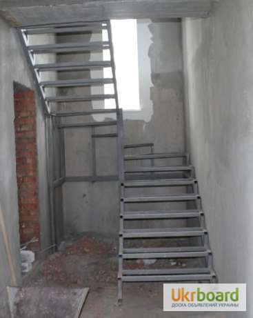 Сходи металеві, ступеньки, лестницы, металоконструкції, перила, сварка