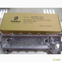 Крышка теплообменника на двигатель ISUZU 4HG1/ 4HG1-T к автобусу Богдан, Исузу