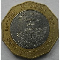 Сьерра-Леоне 500 леоне 2004 год СОХРАН
