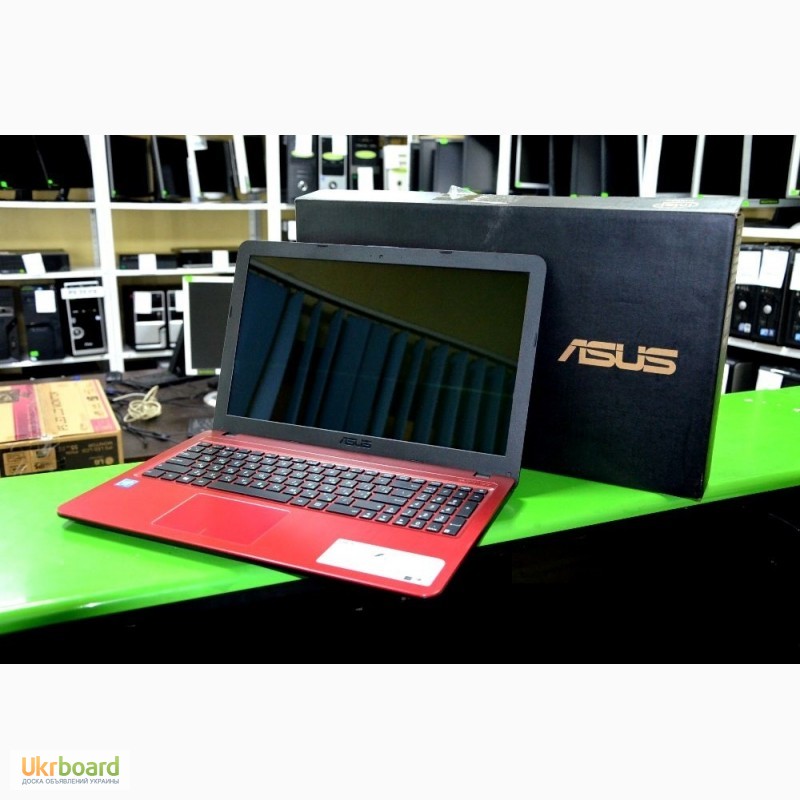 Стильный Ноутбук ASUS R540S в красном цвете! Состояние нового