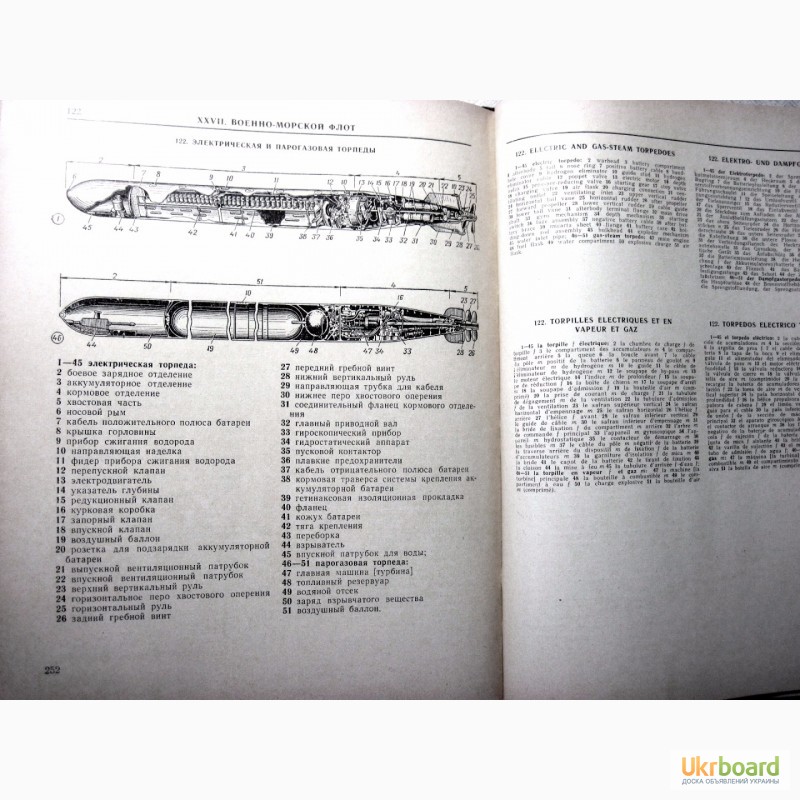 Фото 8. Иллюстрированный военно-технический словарь 1968 Нелюбин на 5 языках, рисунки схемы описан