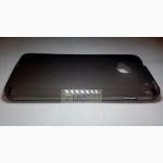 Полупрозрачный силиконовый чехол для HTC One M7 Dual Sim 802w, 802d