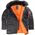 Американские куртки Аляска - Alpha Industries Slim Fit N-3B Parka