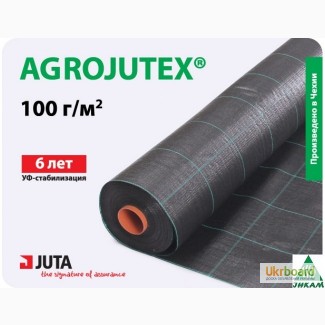 Агроткань Agrojutex мульчирующая черная 100г/м2 длина 100м, ширина от 1.05м до 5.25м