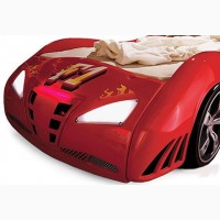 Кровать машина Extra turbo power F1 (красный, свет+звуки)