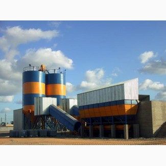 Стационарный бетонный завод Polygonmach S 120 (100-120 м3/час), Турция
