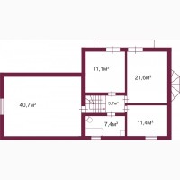 Продается 2-х этажный дом 219 кв.м, расположенный по адресу с. Фонтанка 2