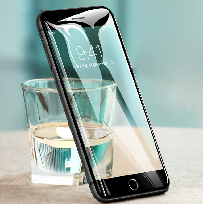 Фото 7. Оригинал Bakeey 10D Curved Edge Cold Carving Закаленное стекло для экрана iPhone 6 Plus 6s