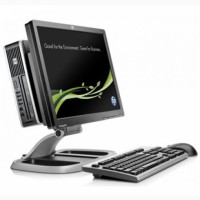 Бюджетный Моноблок HP Elite 8000 Usff E7500/Wi-fi/ + монитор 20