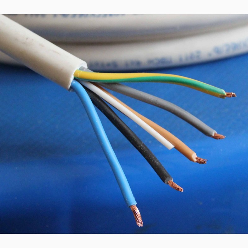 Фото 3. Силовые кабели ПВСН, ПВСН и ШВВП 3х1.5мм2