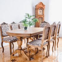 Класичний розкладний стіл Ренесанс із дерева