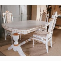 Класичний розкладний стіл Ренесанс із дерева