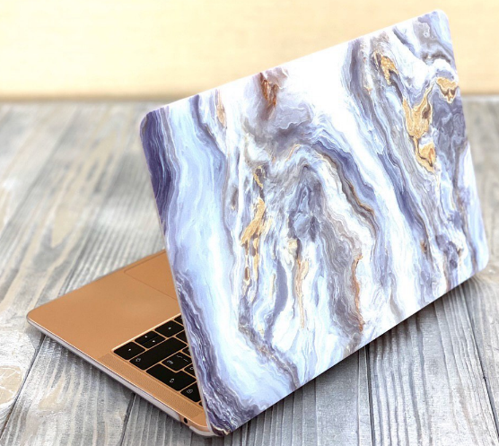 Фото 14. Чехлы мраморные MacBook Air 2019 13-inch A1932 Retina A2337 Grey Mramor MacBook Air M1