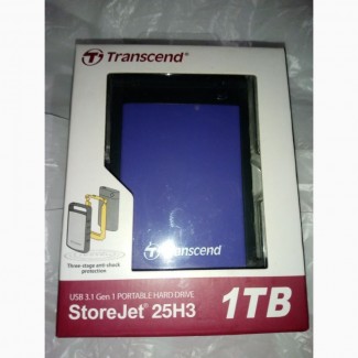 Внешний жесткий диск Transcend 2.5 1TB (TS1TSJ25H3P)