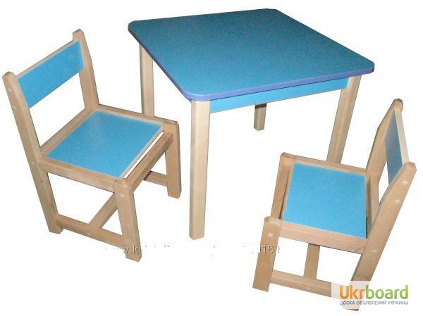 Фото 6. Столы и стулья для детского сада