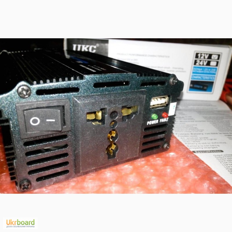 Фото 2. Инвертор 500W (преобразователь напряжения) UKC из 12В постоянного тока в 220В перем