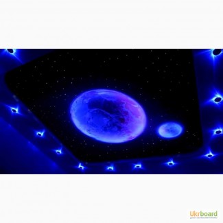 Натяжной потолок «Звездное небо»