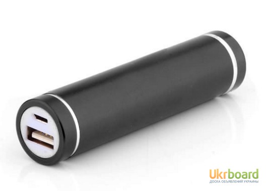 Фото 2. Зарядка Power Bank Мини повербанк 2600 мА для любых USB гаджетов iPhone, Android