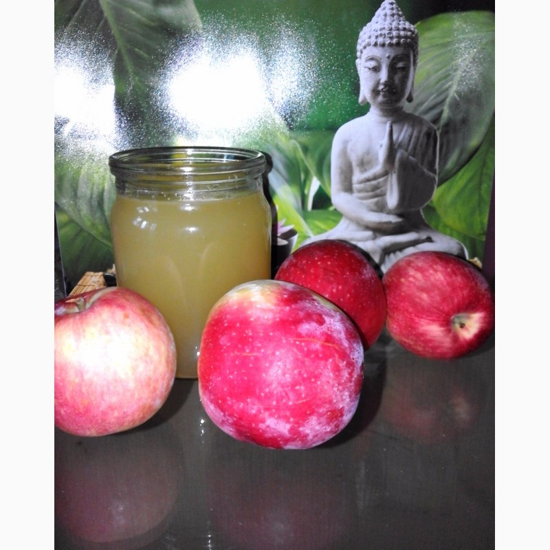 Фото 4. Домашний натуральный яблочный уксус на меде и на сахаре