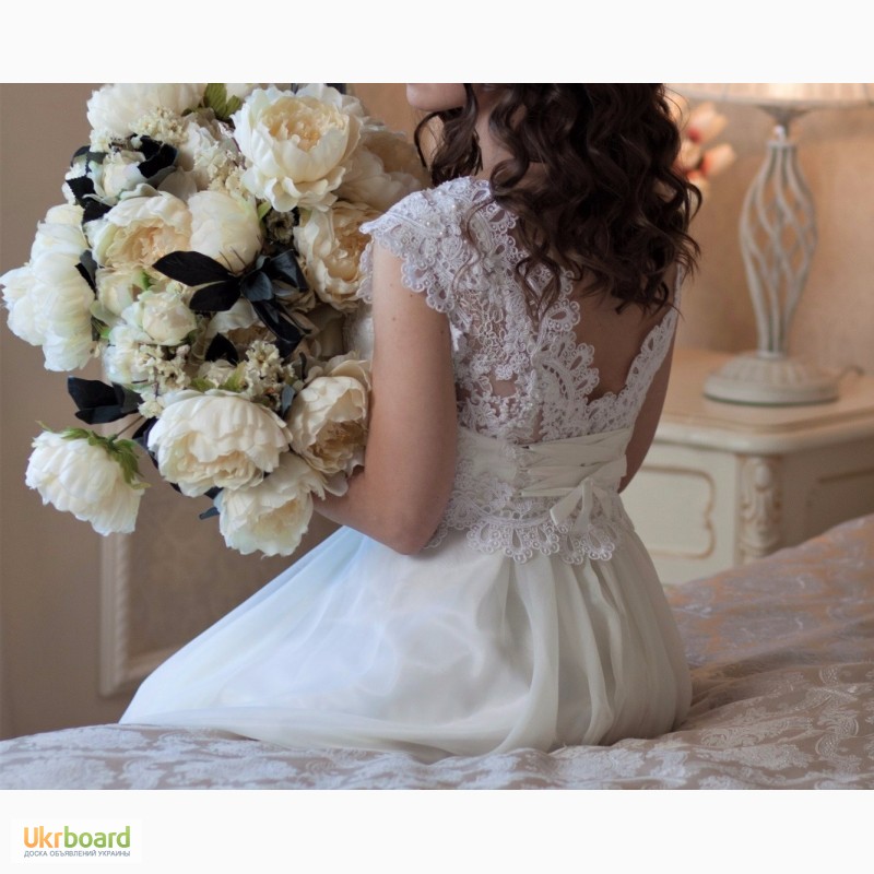 Фото 4. Свадебное платье, размер S, ОГ 83 см, ОТ 68 см. Рост 156+14 см