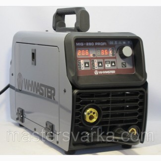 Сварочный инверторный полуавтомат WMaster MIG 280 PROFI