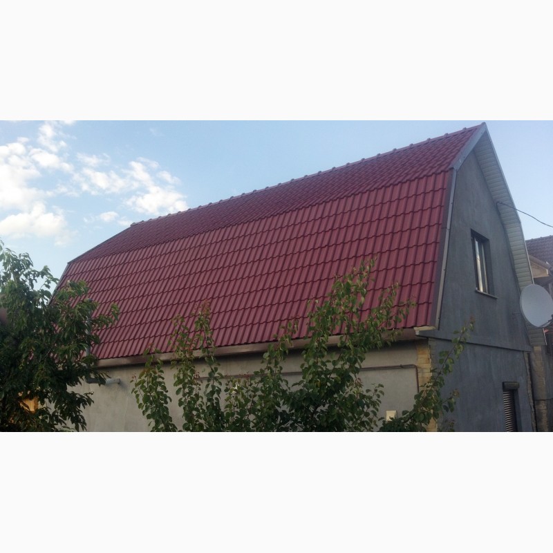 Фото 4. Покраска крыш, фарбування дахів
