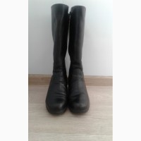 Женские кожаные сапоги р40, стелька 26, 5 см