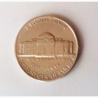 Монета Соединённые Штаты Америки 5 центов 1982