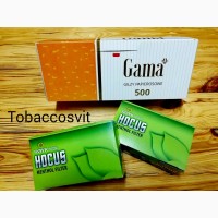 GAMA 500 4 Упаковки Гильзы для сигарет Набор