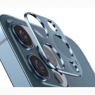Титановое стекло на камеру айфон 12 промакс titanium alloy iPhone 12 Pro / 12 Pro Max З