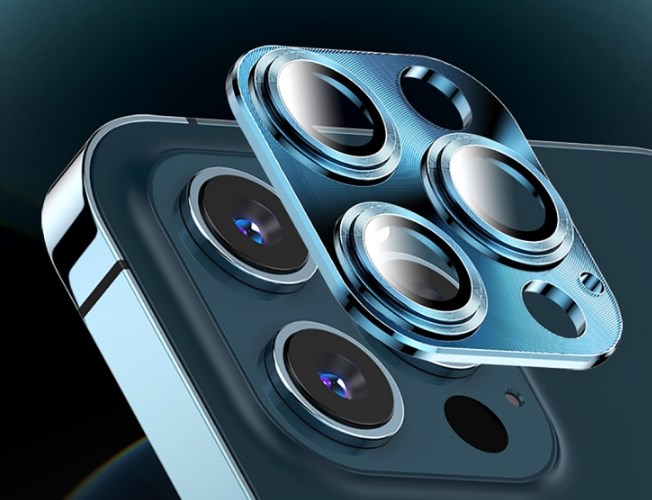 Фото 11. Титановое стекло на камеру айфон 12 промакс titanium alloy iPhone 12 Pro / 12 Pro Max З