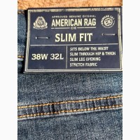 Мужские зауженные джинсы Levis American Rag из США 38X32