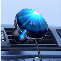 Держатель-беспроводная зарядка для телефона в машину Usams US-CD164 Ultra-Slim качествен
