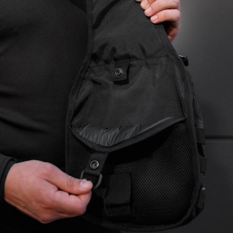 Фото 7. Качественная тактическая сумка, укрепленная мужская сумка рюкзак тактическая слинг