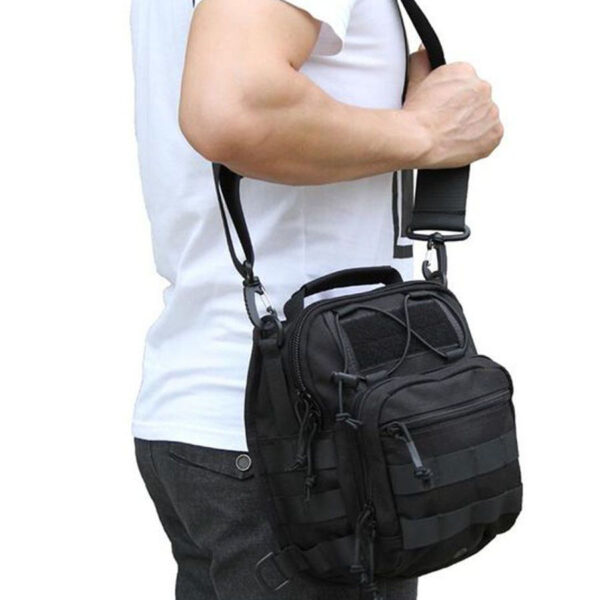 Фото 8. Качественная тактическая сумка, укрепленная мужская сумка рюкзак тактическая слинг