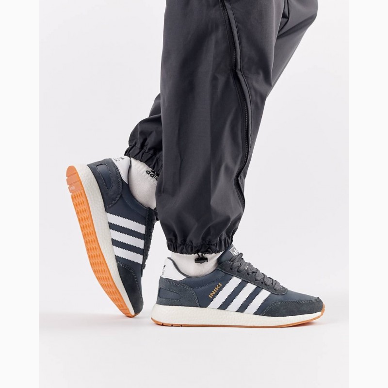 Фото 11. Adidas Originals Iniki Gray White - кроссовки мужские серые