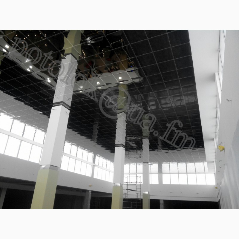 Фото 3. Металлический подвесной потолок армстронг, кассетный потолок, плиты для потолка 600х600