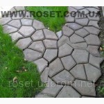 Форма для производства тротуарной плитки «Садовая дорожка»