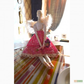 Кукла Тильда-ангел, ручная работа.