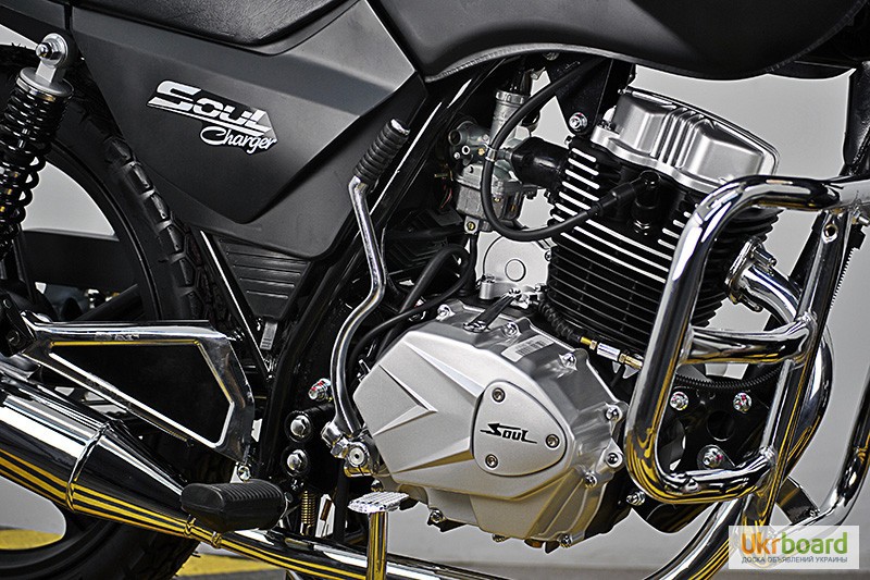 Фото 6. Мотоцикл Soul Charger 150cc Special Black (Матовый Черный)